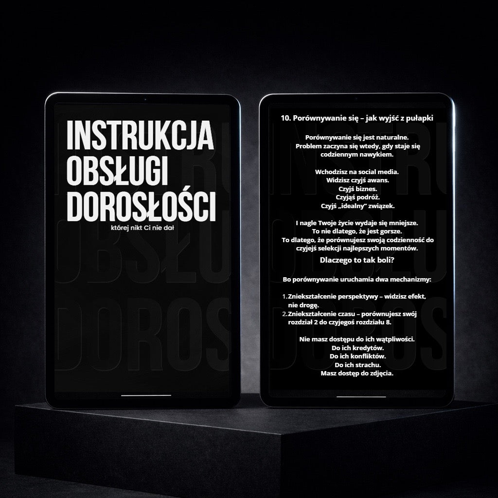 INSTRUKCJA OBSŁUGI DOROSŁOŚCI