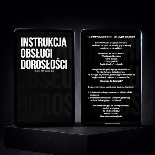 INSTRUKCJA OBSŁUGI DOROSŁOŚCI